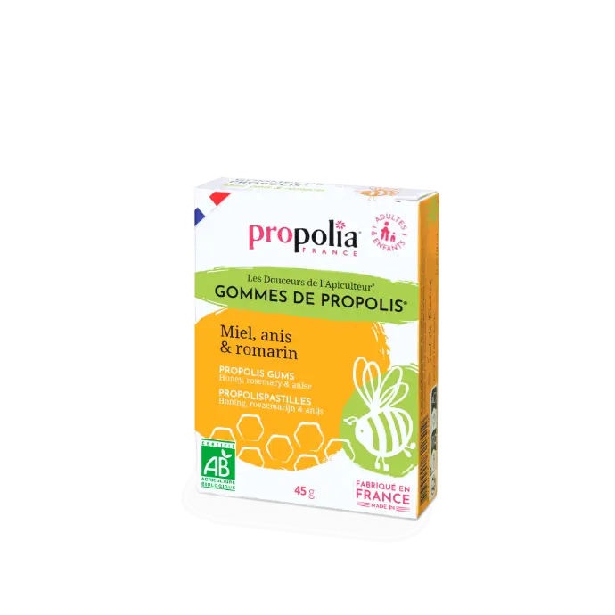 PROP GOMMES PROPOLIS BIO Romarin, anis