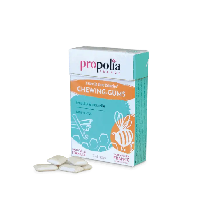 PROP CHEWING GUM PROPOLIS Cannelle 24g