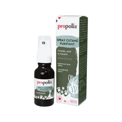 [ART1203] PROP VT SPRAY CUTANÉ PURIFIANT Propolis Miel Romarin 
