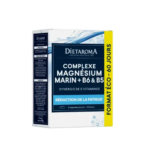 [ART1207] DIET COMPLEXE MAGNESIUM MARIN B5 & B6 FORMAT ECO 120 caps