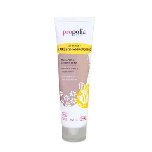 [ART1331] PROP APRES-SHAMPOING BIO Miel Argan Protéines de blé 