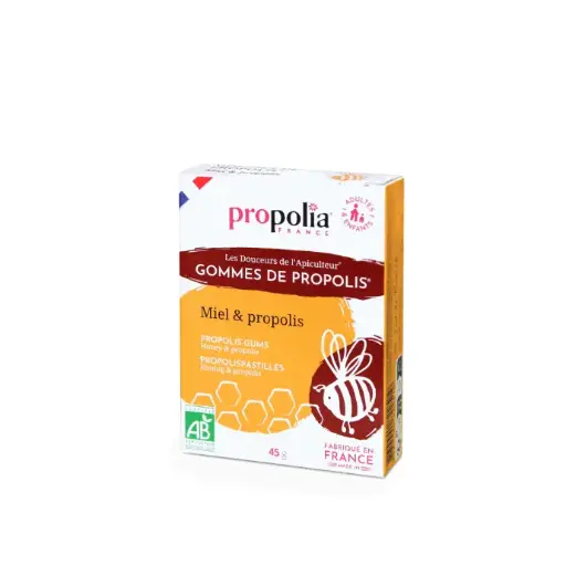 [ART1570] PROP GOMMES PROPOLIS BIO Miel Agave