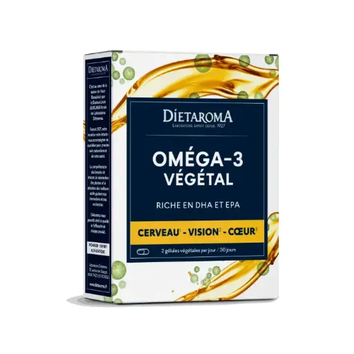 [ART1574] DIET PLANTAARDIGE OMEGA 3 - Algenolie - DHA + EPA 