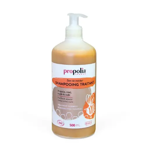 [ART1680] PROP SHAMPOING TRAITANT Propolis Miel Cade FORMAT ECO