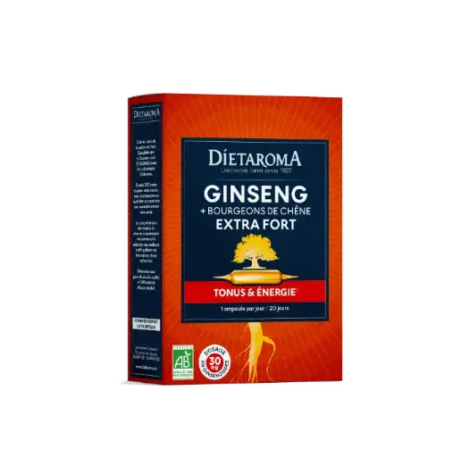 [ART1723] DIET GINSENG EXTRA FORT + Bourgeon de Chêne 