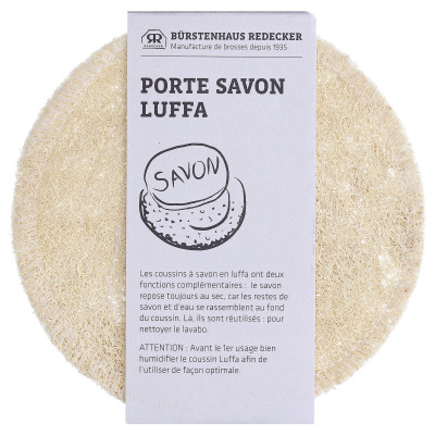 [ART1727] PORTE-SAVON Luffa rond 