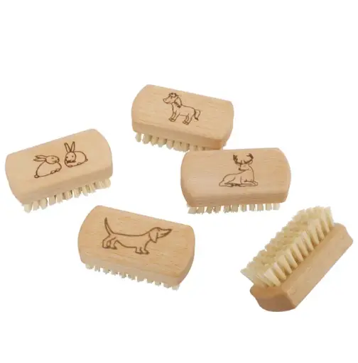 [ART1735] Brosse à ongles ENFANT avec motif Hêtre