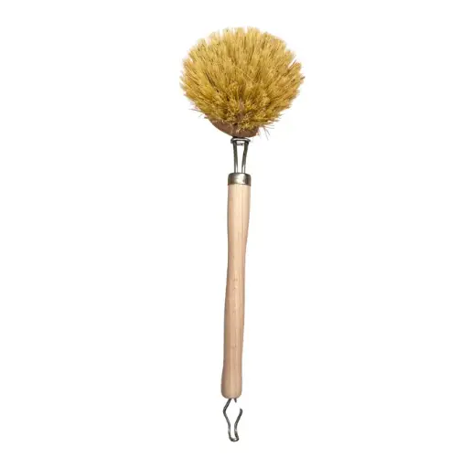 [ART1762] Brosse à vaisselle DURE hêtre, fibre, 5 cm ATTENTION NOUVEAU CODE BARRE