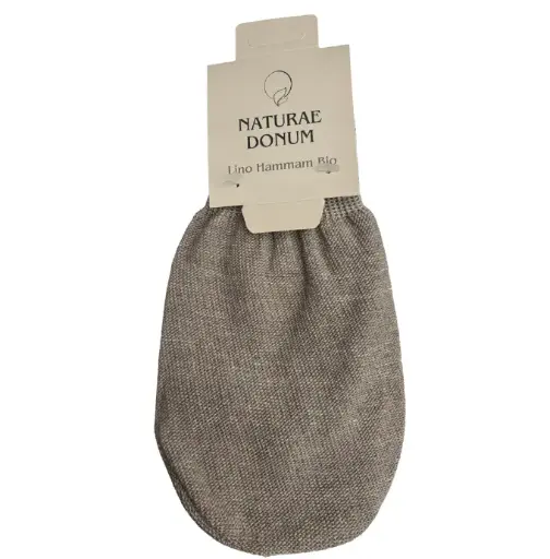 [ART1823] Gant de massage HAMMAM Lin-Coton BIO