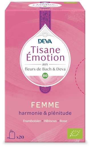 [ART1944] DEVA TISANE ÉMOTION BIO FEMME Harmonie & Plénitude 