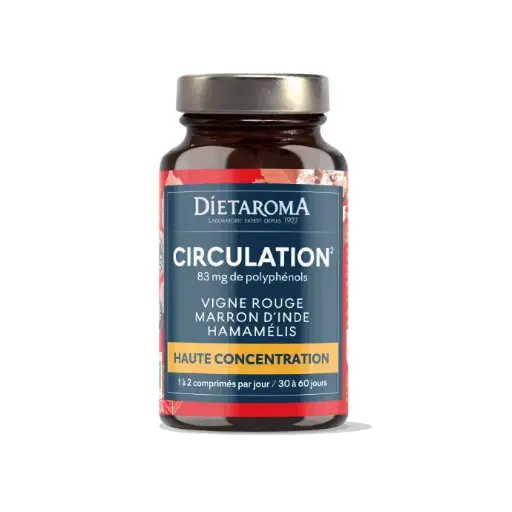 [ART1959] DIET Tabletten C.I.P CIRCULATIE (rode wijnstok, paardenkastanje, toverhazelaar) 