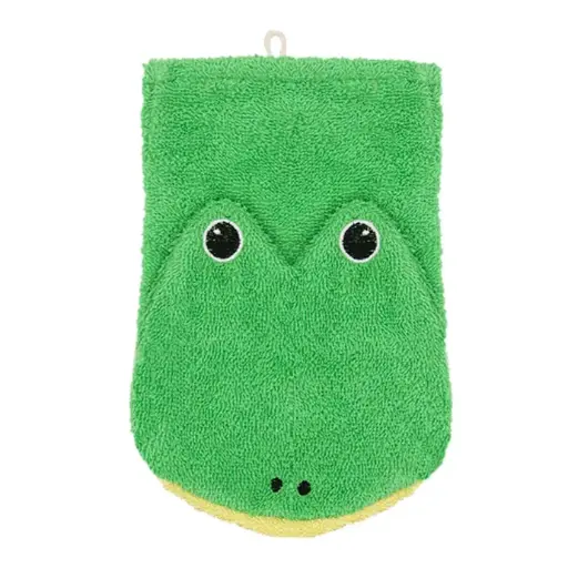 [ART1985] GANT DE TOILETTE POUR ENFANT GRENOUILLE - Fred