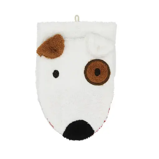 [ART1988] GANT DE TOILETTE POUR ENFANT CHIEN - Hercule