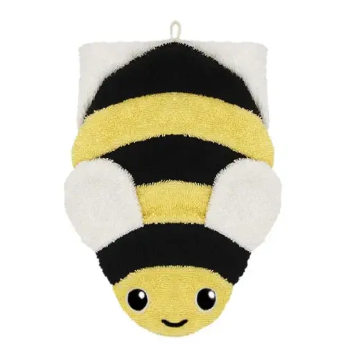 [ART1996] GANT DE TOILETTE POUR ENFANT ABEILLE - Béa