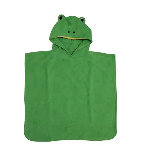 [ART2088] CAPE DE BAIN ENFANT GRENOUILLE 2-6 ans  
