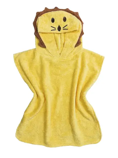 [ART2090] CAPE DE BAIN ENFANT LION 2-6 ans