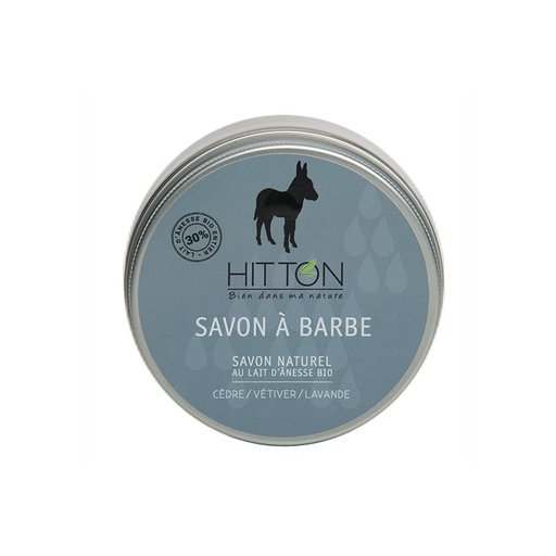 [ART2153] Savon de RASAGE à 30% Lait d'Ânesse - Vétiver Lavande et Cèdre