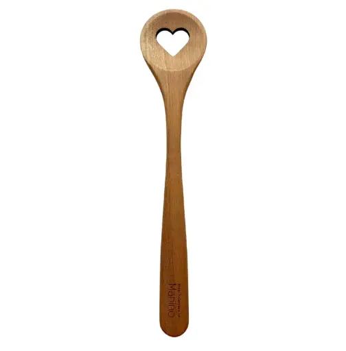 [ART2239] CUILLER Ronde 30cm avec Coeur Cerisier