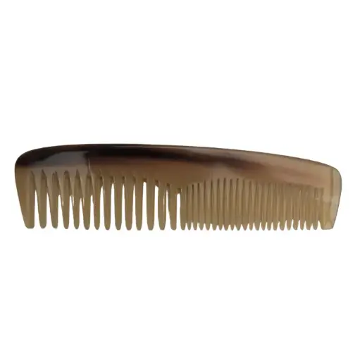 [ART2285] PEIGNE HOMME Moyen-fin 13cm en CORNE