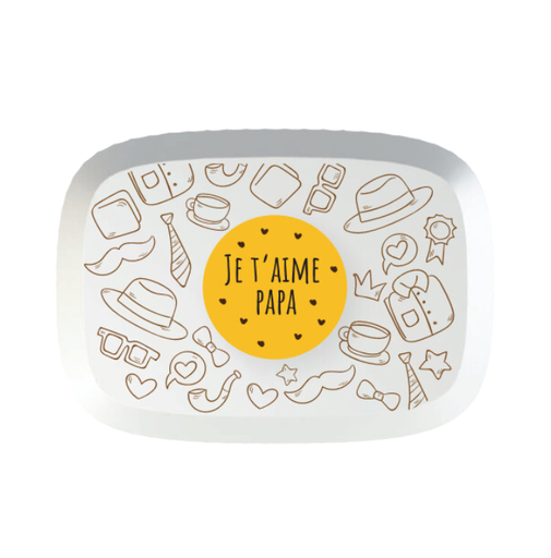 [ART2321] BOITE A SAVON Je t'aime Papa 