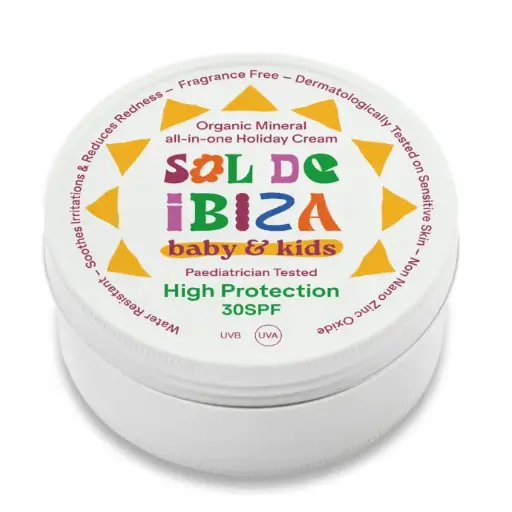 [ART2337] SOL PROTECTION SOLAIRE  Naturelle SOLIDE BABY & KIDS SPF30 ALL-IN-ONE 100g