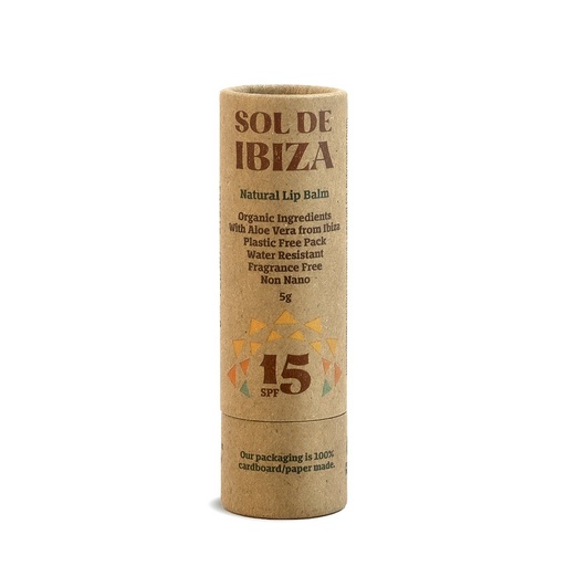 [ART2339] SOL BAUME A LEVRES avec filtre SOLAIRE Naturelle SPF15 5g