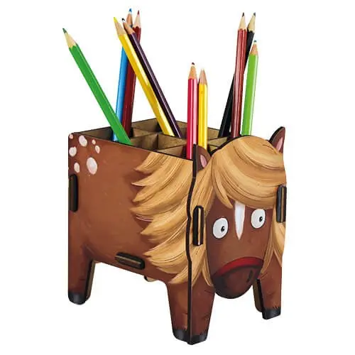 [ART2364] WERK Boîte à crayons CHEVAL
