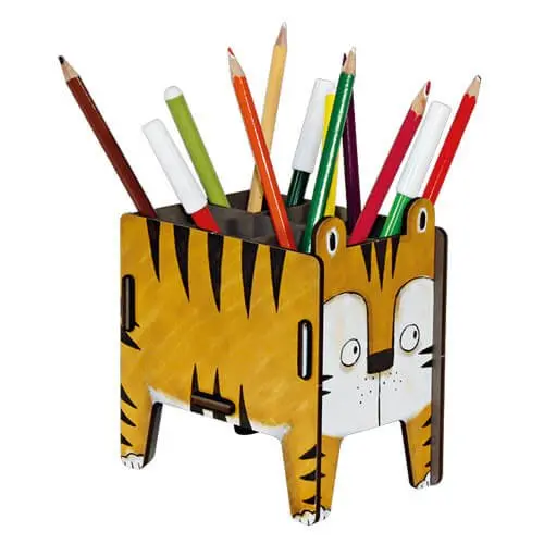 [ART2370] WERK Boîte à crayons TIGRE