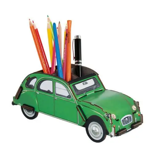[ART2372] WERK Boîte à crayons 2CV Verte