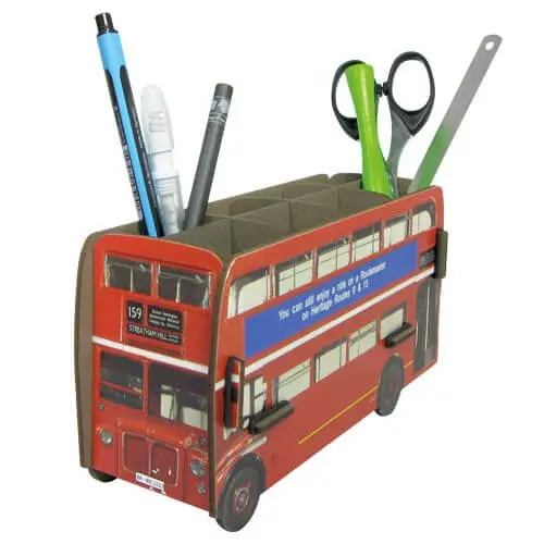 [ART2377] WERK Boîte à crayons  BUS Londonien