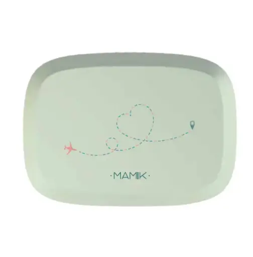 [ART2409] BOITE A SAVON Avion Coeur- Verte