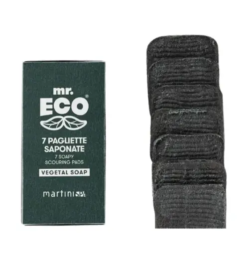 [ART2349] Mr ECO EPONGES A RECURER avec SAVON - Lot de 7