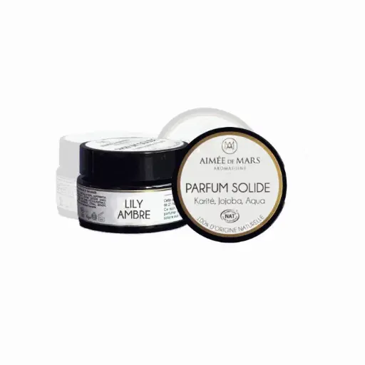 [ART2520] AIMEE - LILY AMBRE - Parfum solide 15g