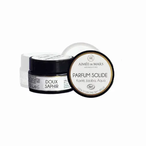 [ART2521] AIMEE - DOUX SAPHIR- Parfum solide 15g