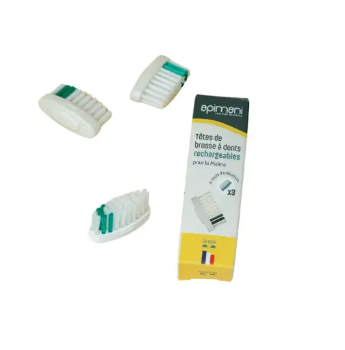 [ART2454] API TÊTE Brosse à Dents ENFANT - Lot de 3pc 