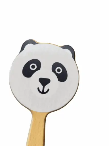 [ART2464] Brosse Cheveux BEBE Soie PANDA