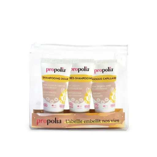 [ART2640] PROP TROUSSE  "Trio Soins des Cheveux" 3 x 40ml