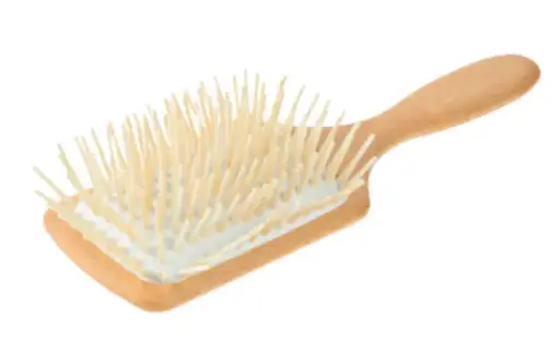 [ART2648] Brosse Cheveux Hêtre PADDLE à LONGS picots pour cheveux longs