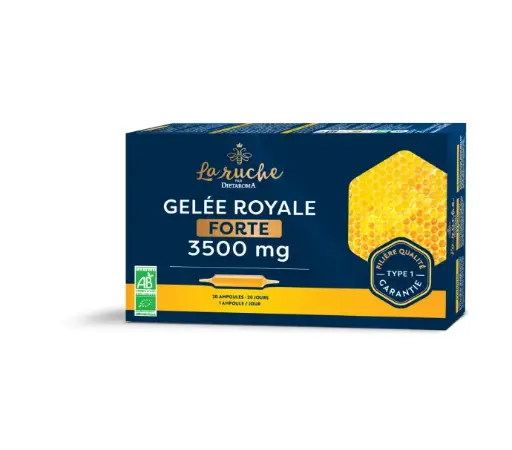 [ART2013] DIET GELEE ROYALE FORTE BIO 3500 mg 20 ampoules NEW