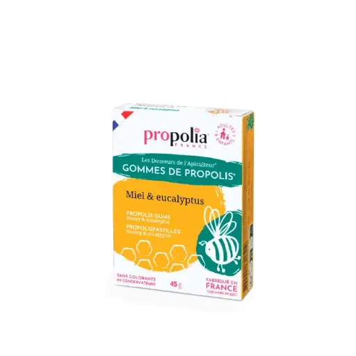 [ART0283] PROPOLISGOMMEN met honing en eucalyptus