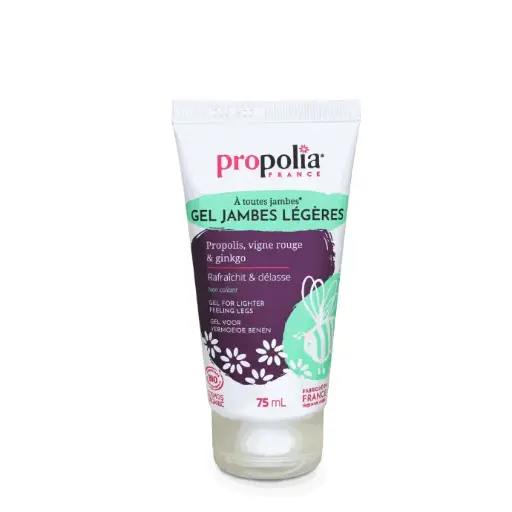 [ART0318] PROP GEL JAMBES LEGERES Propolis Vigne rouge & Ginkgo 