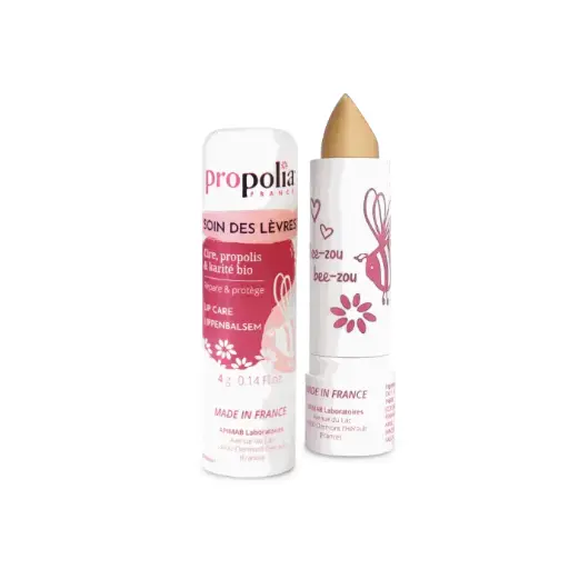 [ART0330] PROP SOIN DES LEVRES Cire Propolis & Karité 94% BIO 