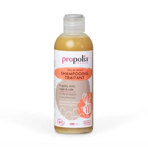 [ART0334] PROP BEHANDELENDE SHAMPOO - propolis, honing, klei, cade