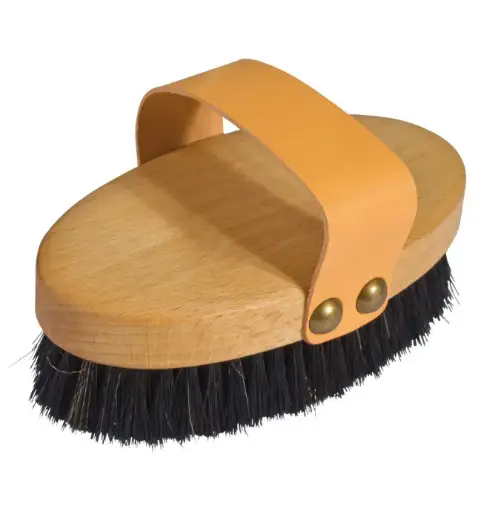 [ART0371] Brosse de Massage BIB Body Ionic Brush Soies de sanglier et cuivre