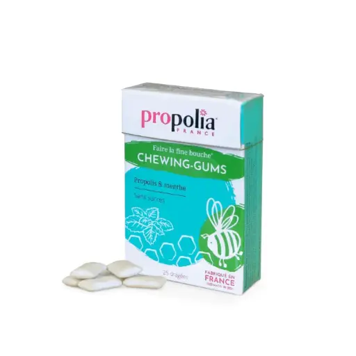 [ART0412] PROP CHEWING GUM PROPOLIS Menthe 24g