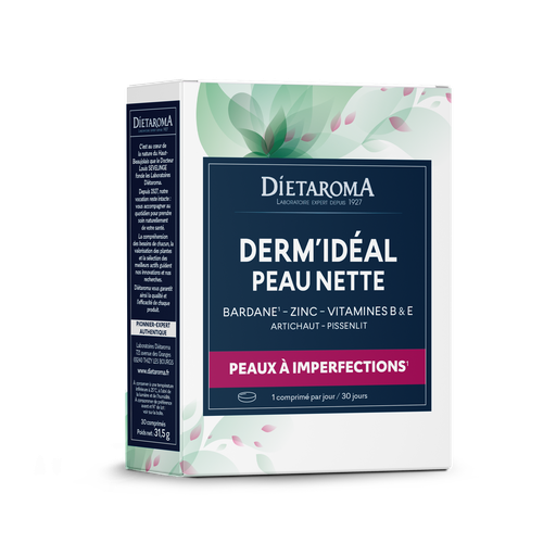 [ART0532] DIET DERMIDÉAL Zinc Bardane - Peau Nette 