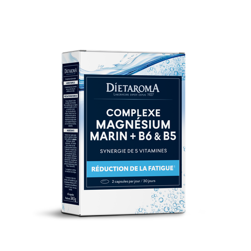 [ART0540] DIET COMPLEXE MAGNESIUM MARIN + B6 & B5 60 caps