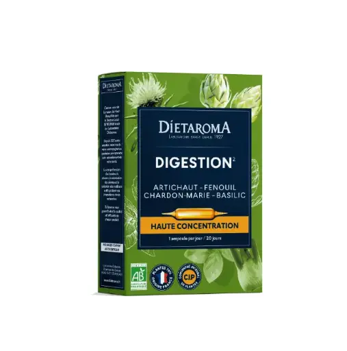 [ART0541] DIET C.I.P. DIGESTION (artichaut, fenouil, basilic, chardon marie) 