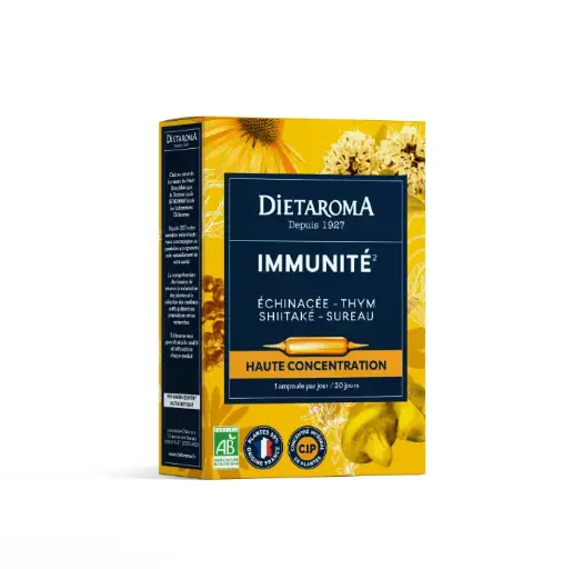 [ART0547] DIET C.I.P. IMMUNITE (echinacée, sureau, shiitaké, thym) 