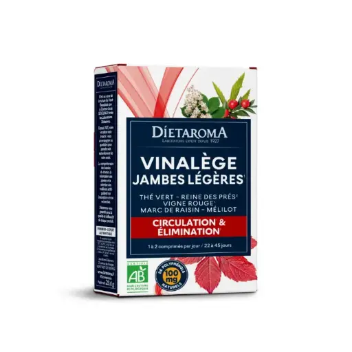 [ART0716] DIET VINALEGE Jambes Légères - Circulation et Elimination Comprimés 